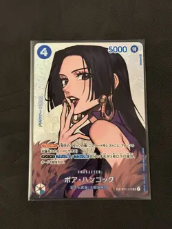 Boa Hancock One Piece Card OP01-078 OP04 SR SP Special Parallel Card JP - LP - Image 1