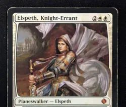 MTG Elspeth, Knight-Errant- DAMAGED -Shards of Alara Magic Card # 009 - Image 3