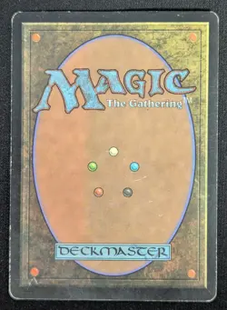 MTG Rishadan Port- DAMAGED -Mercadian Masques Magic the Gathering Card # 324 - Image 2