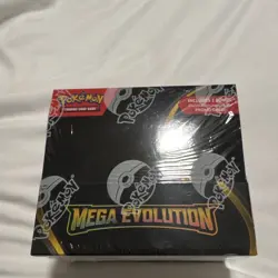 Pokemon TCG Mega Evolution Sealed Booster Box 36 pack + Bonus Promo Card - Image 1