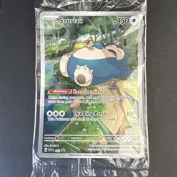 SEALED Snorlax 051 SVP (Scarlet & Violet Promo Card) | SMALL CREASE See Photos - Image 1