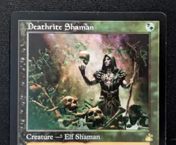 MTG Deathrite Shaman (Retro)- DAMAGED -Ravnica Remastered Magic Card # 363 - Image 3