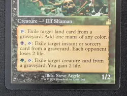 MTG Deathrite Shaman (Retro)- DAMAGED -Ravnica Remastered Magic Card # 363 - Image 4