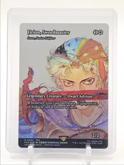 FIRION, SWORDMASTER 2025 MTC FINAL FANTASY FOIL RARE 2/2 Q1816 - Image 1