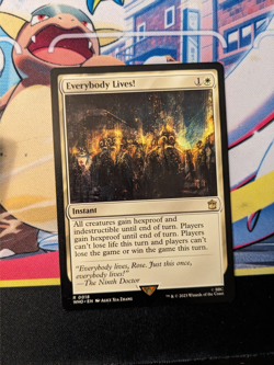 Everybody Lives! • NM • Universes Beyond: Doctor Who • MTG - Image 1