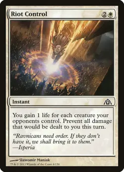 Riot Control - NM - C - MTG - Image 1