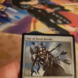 Sire of Seven Deaths Magic The Gathering Foundations Mythic Rare Regular LP TCG - Image 2