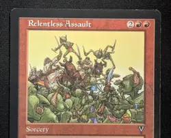 MTG Relentless Assault- DAMAGED -Visions Magic the Gathering Card # 091 - Image 3