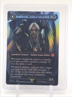 SEPHIROTH, FABLED SOLDIER 2025 MTC FINAL FANTASY MYTHIC RARE FOIL 3/3 Q1816 - Image 1