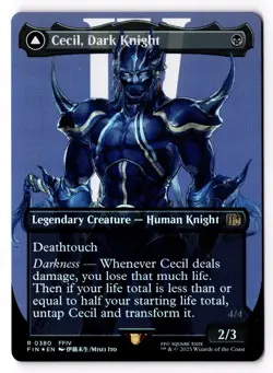 Cecil, Dark Knight (Borderless) 380 FINAL FANTASY Foil NM - Image 1