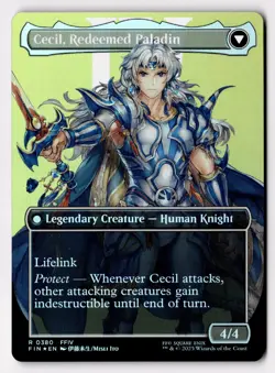Cecil, Dark Knight (Borderless) 380 FINAL FANTASY Foil NM - Image 2