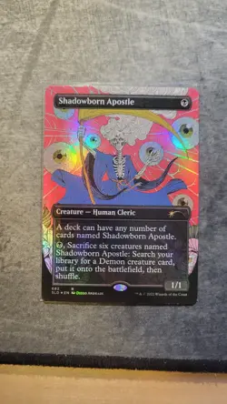 MTG Shadowborn Apostle (Secret Lair Drop #682, Foil, Near-Mint) - Image 1