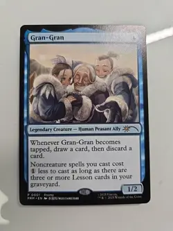 MTG Magic Gran-Gran Promo 0001 Avatar TLA Unique & Misc Promos NM English - Image 1