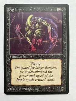 Bog Imp - Magic the Gathering MTG The Dark LP - Image 1