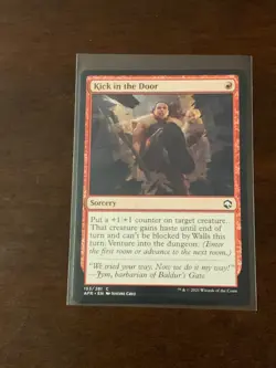 Magic the Gathering Adventures in Forgotten Realms Kick in the Door - Image 1
