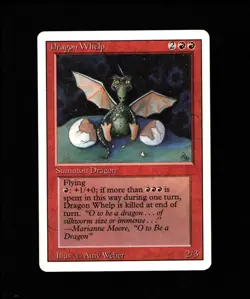 MTG Dragon Whelp SP Revised Magic the Gathering ~ Free Shipping ~ - Image 1