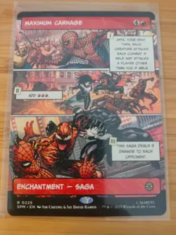 MTG Maximum Carnage (Showcase) 0225 Spider-Man M/NM Free UK P&P - Image 1