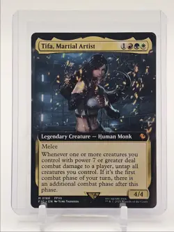 TIFA MARTIAL ARTIST 2025 MTC FINAL FANTASY COMMANDER MYTHIC RARE C 4/4 Q1816 - Image 1