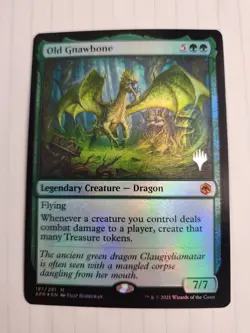 Old Gnawbone PROMO PACK Adventures in the Forgotten Realms Foil MTG - Image 1