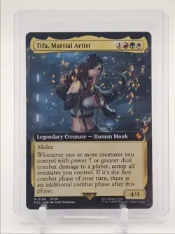 TIFA MARTIAL ARTIST 2025 MTC FINAL FANTASY COMMANDER MYTHIC RARE B 4/4 Q1816 - Image 1