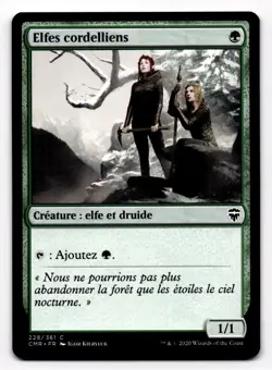 MTG FYNDHORN ELVES COMMANDER LEGENDS 228 Elfes cordelliens French - Image 1
