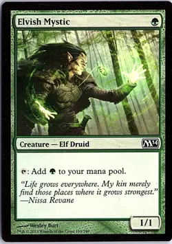 Elvish Mystic C Magic 2014 (M14) 169 LP Magic - Image 1