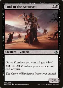 Lord of the Accursed [Amonkhet] Foil Near Mint - Image 1