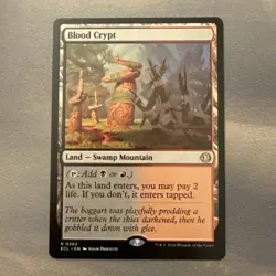 Blood Crypt MINT 262 Lorwyn Eclipsed ECL MTG Regular Rare Land Unplayed Paquette - Image 1