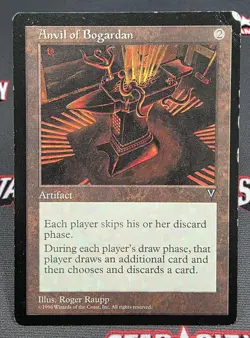 MTG Anvil of Bogardan- DAMAGED -Visions Magic the Gathering Card # 141 - Image 1