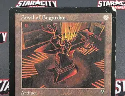 MTG Anvil of Bogardan- DAMAGED -Visions Magic the Gathering Card # 141 - Image 3