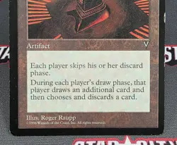 MTG Anvil of Bogardan- DAMAGED -Visions Magic the Gathering Card # 141 - Image 4