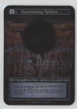 2023 Sorcery: Contested Realm - Beta Foil Summoning Sphere - Image 1