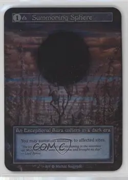 2023 Sorcery: Contested Realm - Alpha Foil Summoning Sphere - Image 1