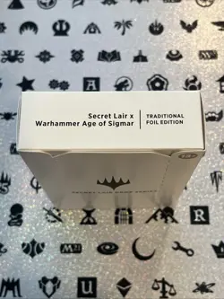 MTG Secret Lair x Warhammer Age of Sigmar Traditional FOIL Edition SEALED NEW - Image 2