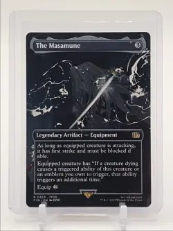 THE MASAMUNE 2025 MAGIC THE GATHERING FINAL FANTASY RARE Q1816 - Image 1
