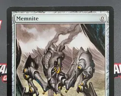 MTG Memnite- DAMAGED -Game Day Promo Magic the Gathering Card # 061 - Image 3