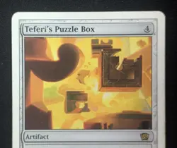 MTG Teferi's Puzzle Box- DAMAGED -8th Edition Magic the Gathering Card # 316 - Image 3