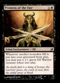 Prowess of the Fair LP Light Play Lorwyn MTG [9775] - Image 1