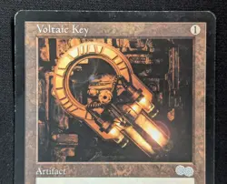 MTG Voltaic Key- DAMAGED -Urza's Saga Magic the Gathering Card # 314 - Image 3