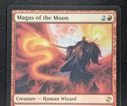 MTG Magus of the Moon- DAMAGED -Time Spiral Remastered Magic Card # 175 - Image 3