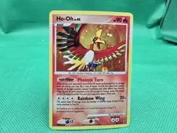 Pokemon TCG 2007 Ho-Oh 10/132 Secret Wonders Holo Moderately Played - Image 1