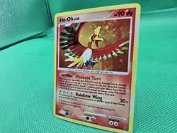 Pokemon TCG 2007 Ho-Oh 10/132 Secret Wonders Holo Moderately Played - Image 3