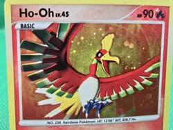 Pokemon TCG 2007 Ho-Oh 10/132 Secret Wonders Holo Moderately Played - Image 4