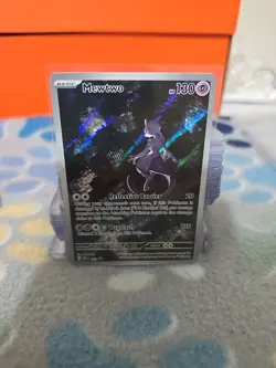 Pokemon Mewtwo SVP 052 Black Star Promo Scarlet and Violet Card - Image 3
