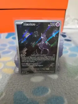 Pokemon Mewtwo SVP 052 Black Star Promo Scarlet and Violet Card - Image 4