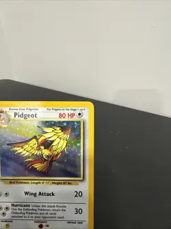 1999 Jungle Pidgeot Holo Pokemon #8/64 No Symbol Error LP - Image 4