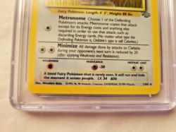 PSA 8 (CGC) 1999 Vintage Pokemon Clefable Rare Holo 1/64 Jungle (NM/MINT) - Image 3