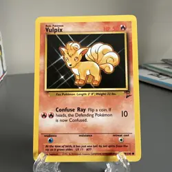 Vulpix Base Set 2 - 99/130 - English TCG - Pokemon NM - Image 1