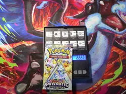 VERY HEAVY! GOD PACKUUU 22.27g Prismatic Evolutions Pokemon TCG Booster (SEALED) - Image 1