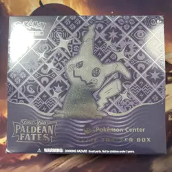 Paldean Fates Pokemon Center Elite Trainer Box ETB New Sealed - Image 1